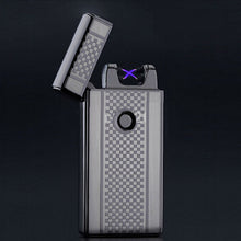 Hot Excellent 5 Styles USB Rechargeable Flameless Electric Double Arc Windproof Cigar Cigarette Lighter +Free Shipping