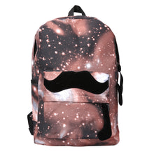 Galaxy Pattern Unisex Travel Backpack Canvas Leisure Bags School Bag