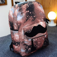 Galaxy Pattern Unisex Travel Backpack Canvas Leisure Bags School Bag