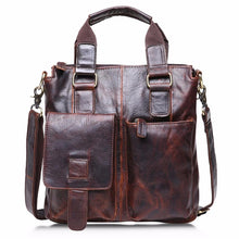 Xiniu Man Handbag Genuine Leather Vintage Buffalo Messenger Bags Satchel Laptop Briefcase Men's Bag #XTJ