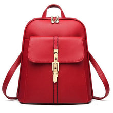 Women Backpack Bags Rucksack Leather Backpacks Schoolbags Women Bag Travel Shoulder Bag mochila feminina #25