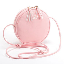 Womens Messenger Bags Women Girl Round Leather Shoulder Bag England Style Handbag Women Bag bolsa feminina para mujer #25