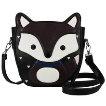 Women Cartoon Fox Campus womens bag small shoulder Leather handbag new arrival women messenger bags