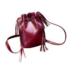 New Brand Design Women Bag Tassel Messenger Hobo Bag Leather Women Shoulder Bag  Female Mochila Escolar Feminina #YHSW