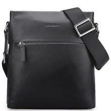 HONGU Men Crossbody Bags Genuine Cow Leather  Men's Messenger Bag Business Male Designer Shoulder Bags Tote Flap Zipper Bolsa