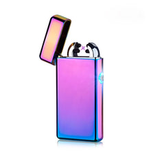 Cigarette Lighter Electric Arc USB Lighter Rechargeable Flameless Windproof Cigar Electric Lighter