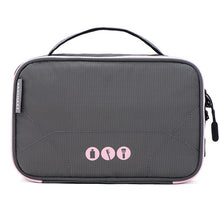BAGSMART Women Large Waterproof Makeup Bag Men Nylon Travel Cosmetic Bag Organizer Case Necessaries Make Up Wash Toiletry Bag