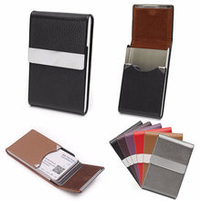 Pocket-size PU Leather Tobacco Box Smoke Cigarette Cigar Holder Storage Case Cigarette Box Container Gifts